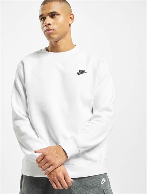 nike freizeit pullover sportswear club crew bb hellrosa weiß|Nike Sportswear Club Sweatshirt white (BV2662.